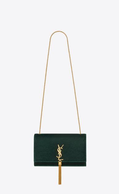 ysl green bags|YSL handbags with tassel.